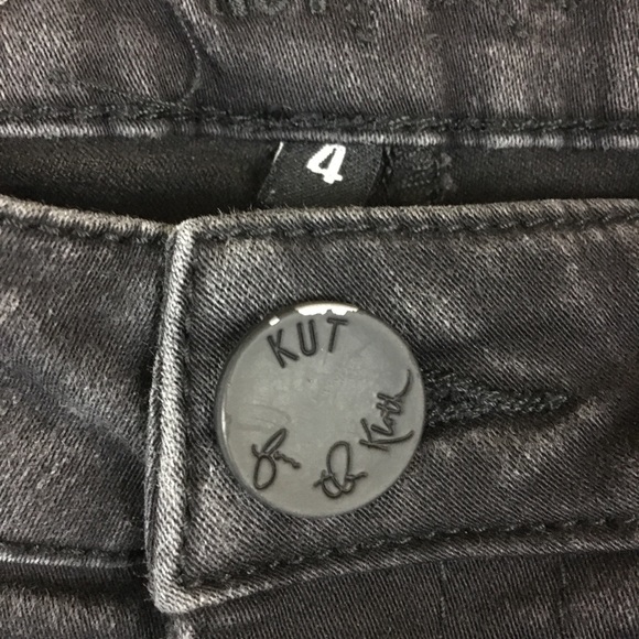 Kut From The Kloth Stevie Straight Leg Black Jeans - Picture 8 of 8